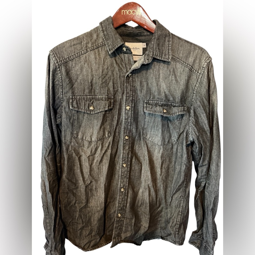 Goodfellow & Co Denim Button Up Shirt Medium